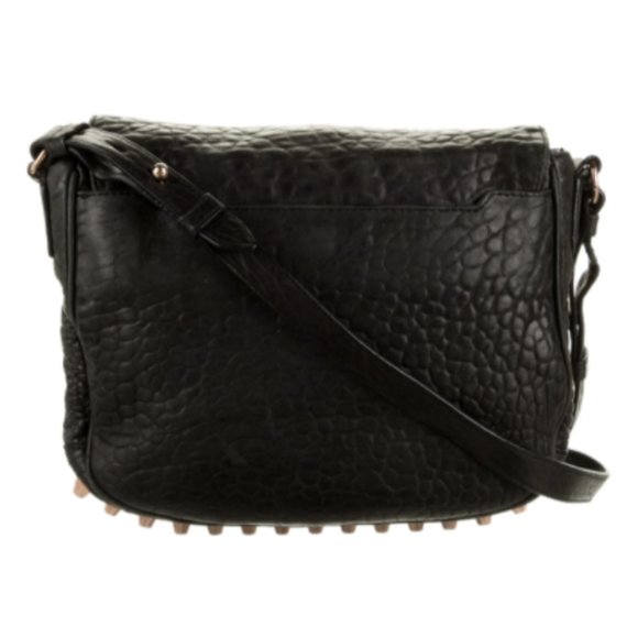 Lia leather crossbody bag Alexander Wang Black in Leather  Alexander Wang Lia Sling Crossbody Bag